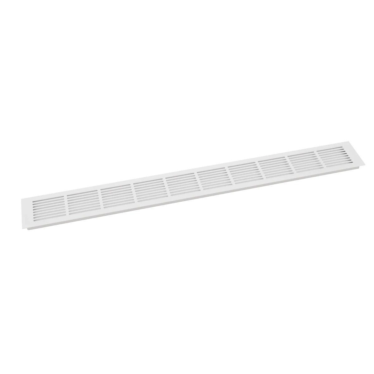 Ventilační mřížka bílá – 100×11 cm – 420 cm²