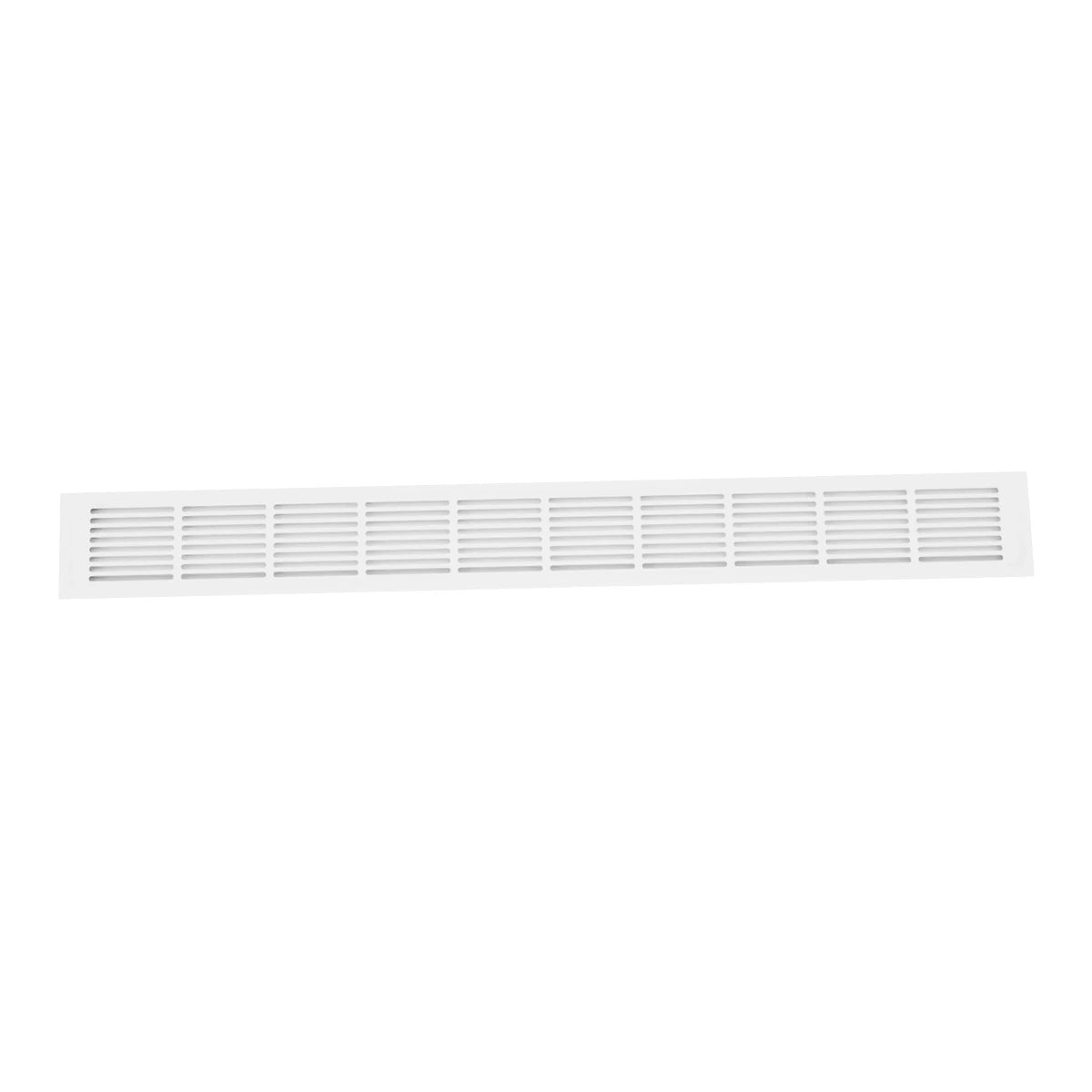 Ventilační mřížka bílá – 100×11 cm – 420 cm²