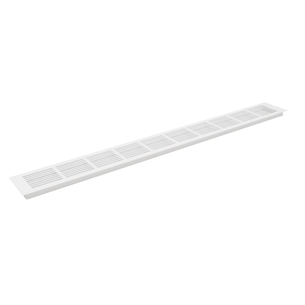 Ventilační mřížka bílá – 100×11 cm – 420 cm²