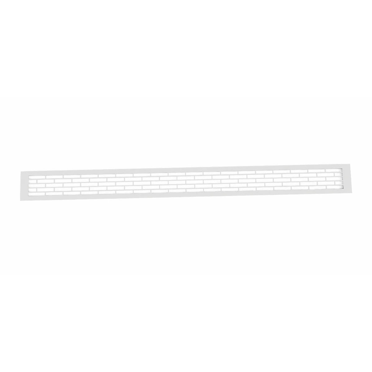 Ventilační mřížka bílá - 100x9 cm - 450 cm²