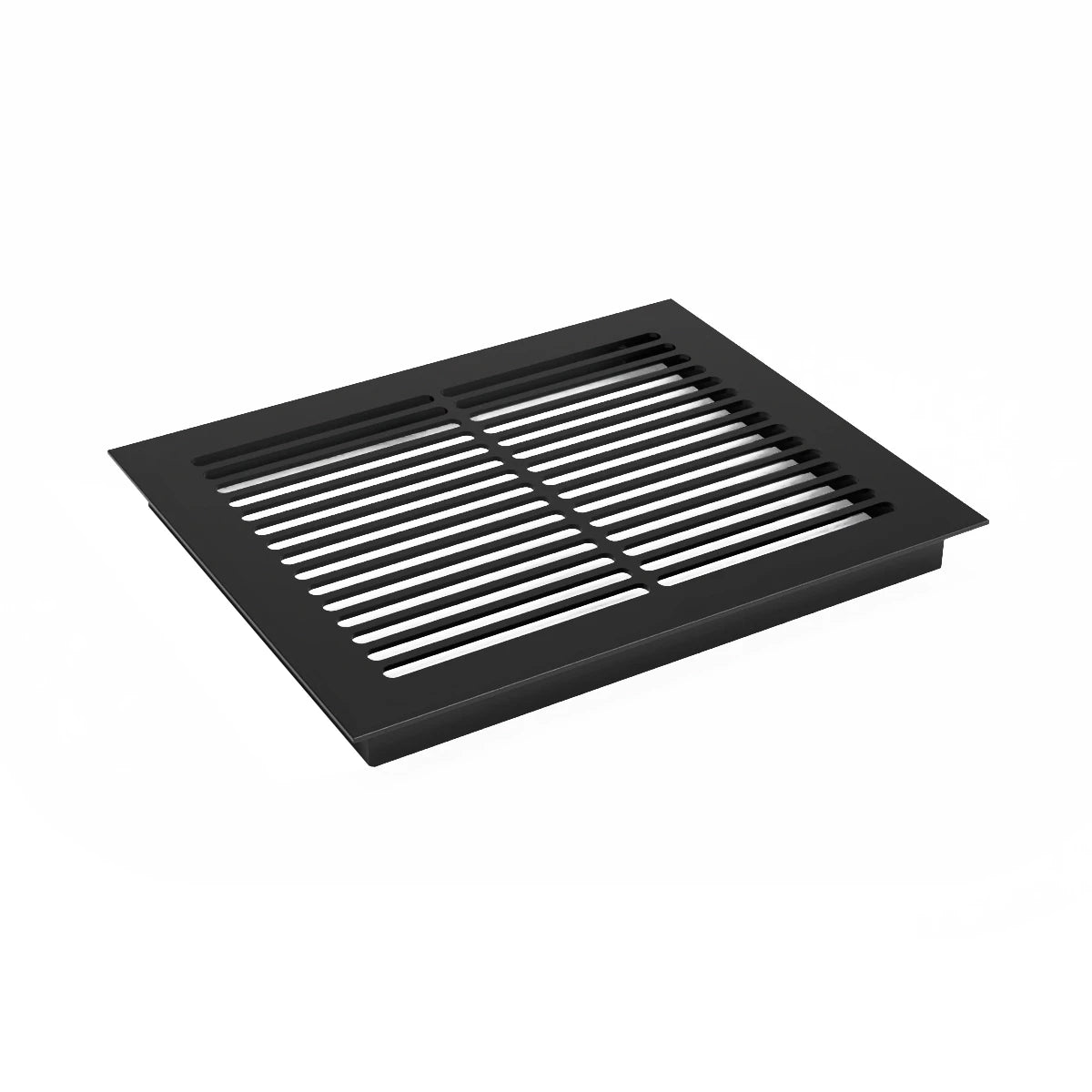 Ventilační mřížka černá - 25x20,5 cm - 210 cm²