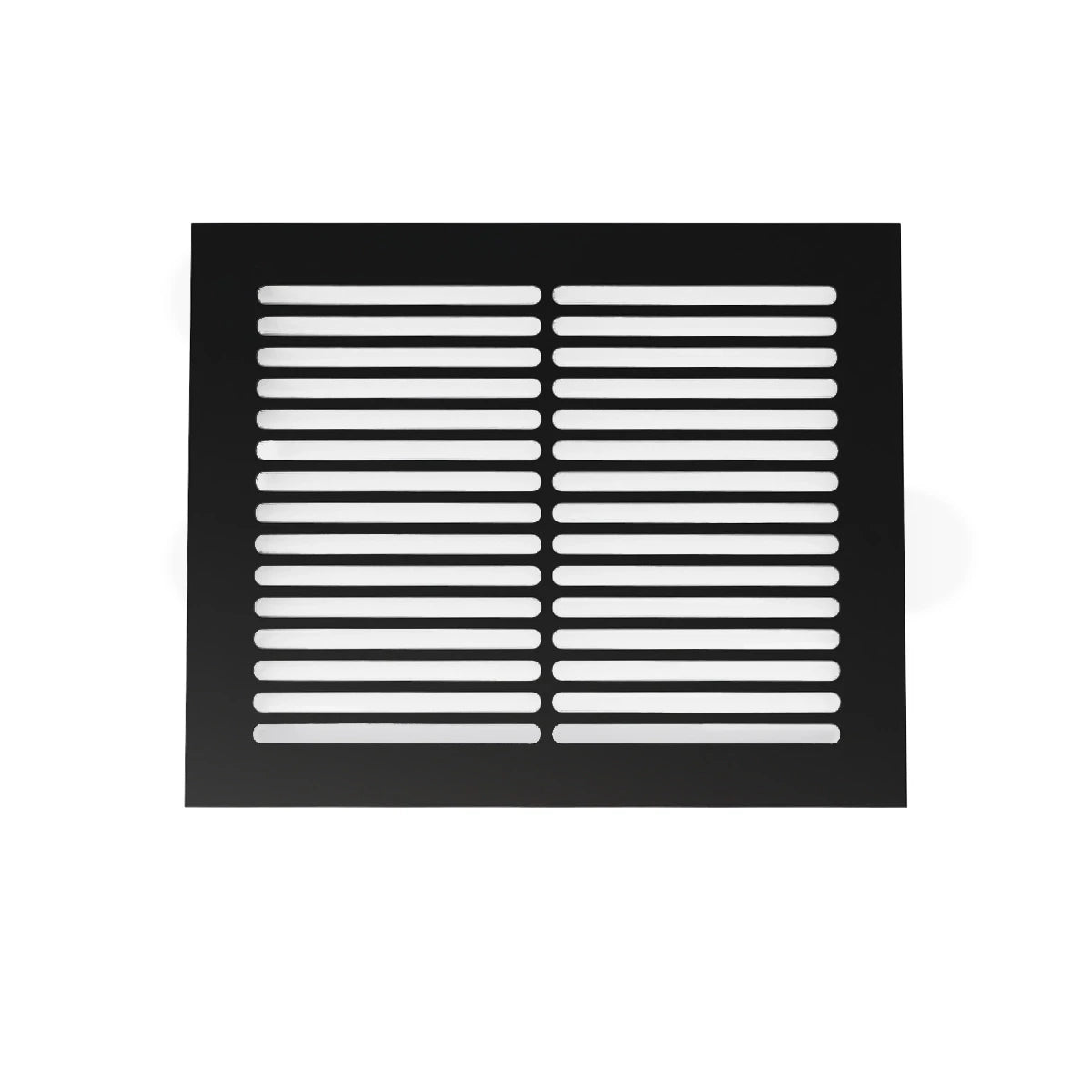 Ventilační mřížka černá - 25x20,5 cm - 210 cm²