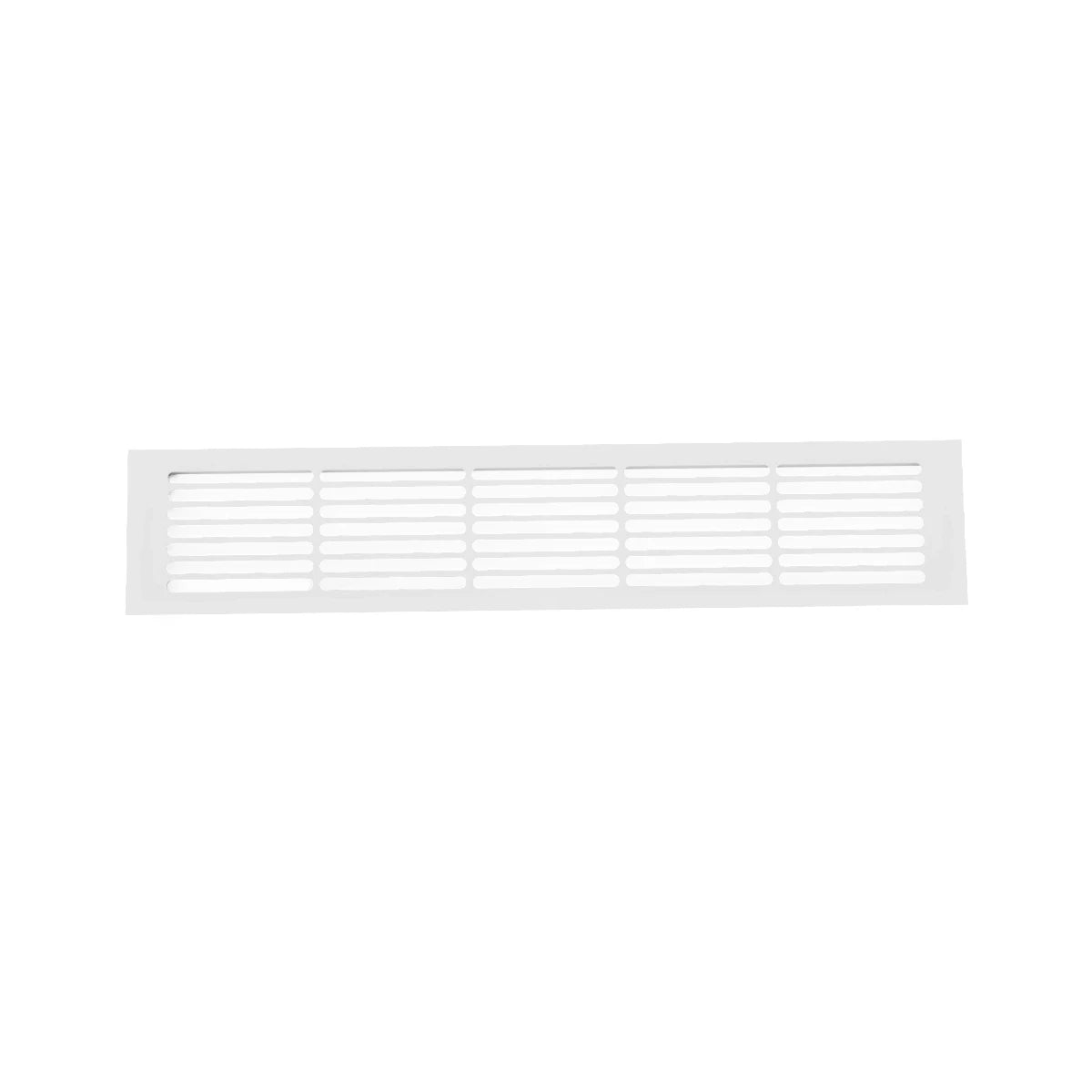 Ventilační mřížka bílá – 50x10 cm – 214 cm²