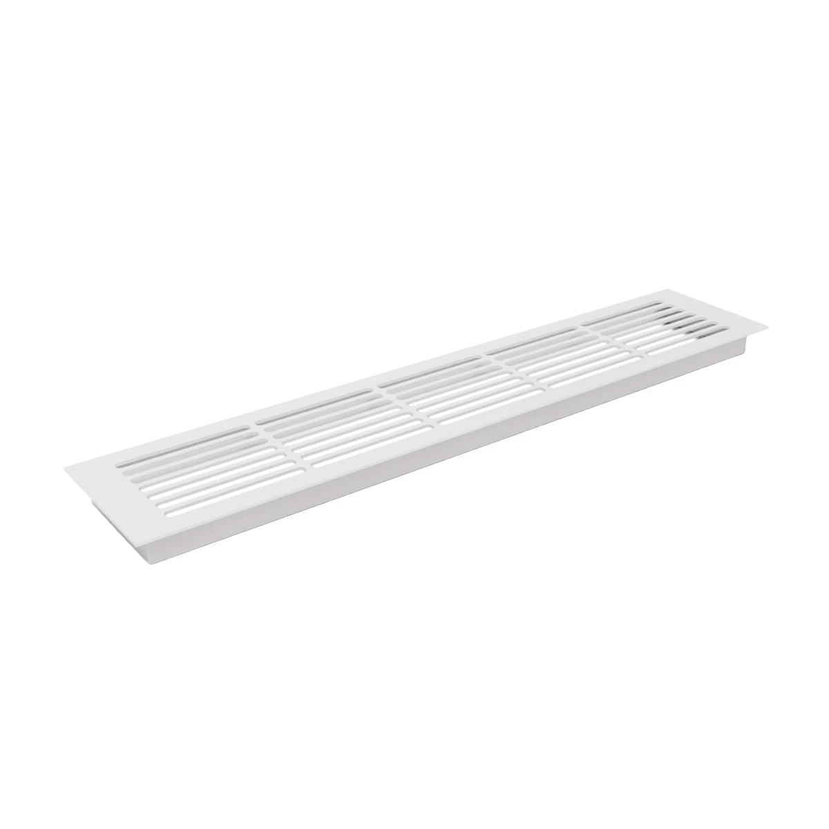 Ventilační mřížka bílá – 50x10 cm – 214 cm²